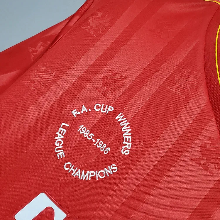 1985/1986 Liverpool Home Retro Shirt