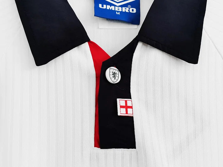 1998 England Home Long Sleeve Retro Jersey