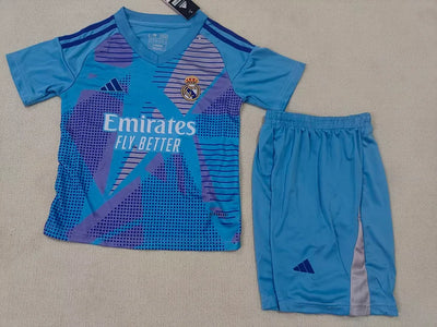 2024/25 Real Madrid Goalkeeper Jersey. - Kids Kit