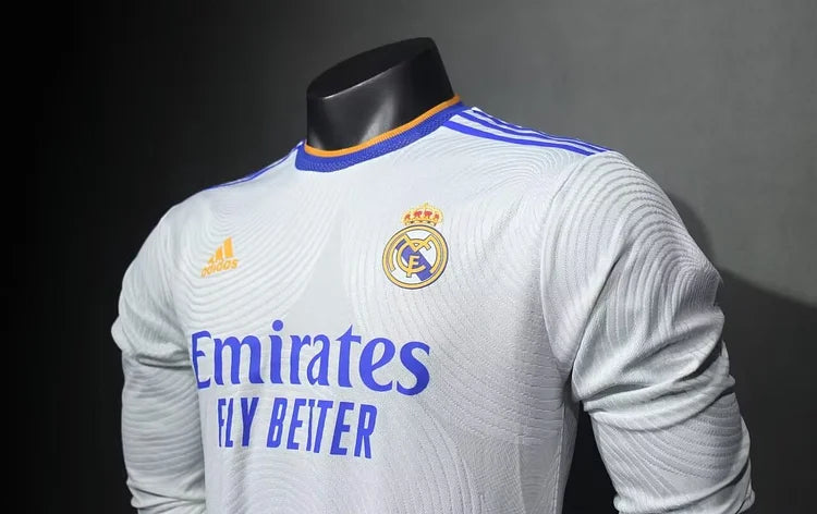 2021/22 Real Madrid Home Long Sleeve - Player Edition