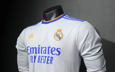 2021/22 Real Madrid Home Long Sleeve - Player Edition