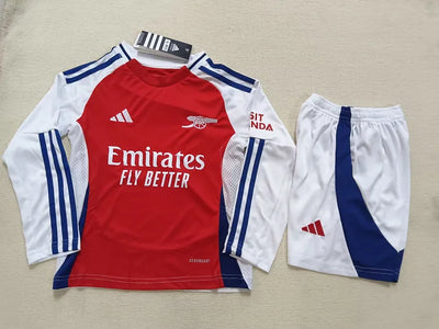 2024/25 Arsenal Home Long Sleeve Shirt - Kids Clothing