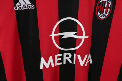2003/04 AC Milan Home Retro Shirt