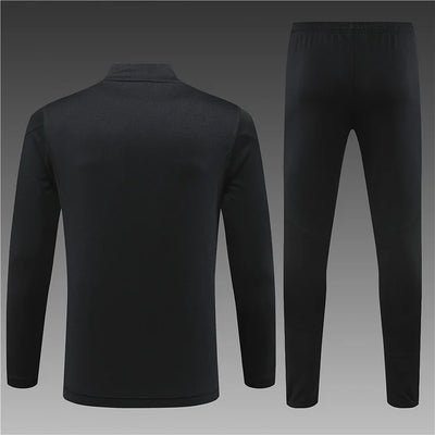 2023/24 Arsenal Half Zip Black Training Kit