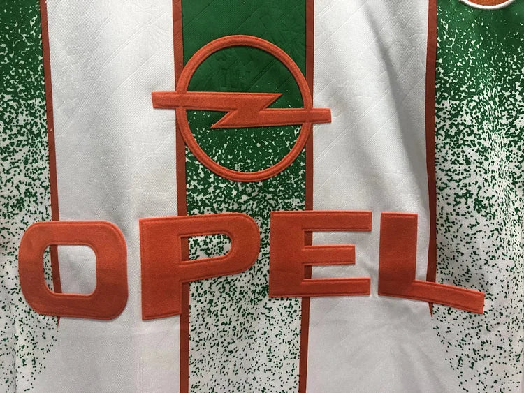 1994 vintage Ireland away jersey with advertising