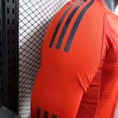 2024/25 Bayern Munich Home Long Sleeve Player Edition Jersey