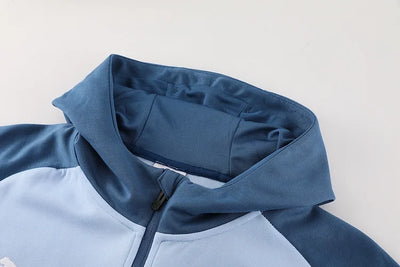 2024/25 Manchester City Blue Grey Windbreaker Kit