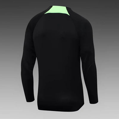 2023/24 Liverpool Half-zip training suit black