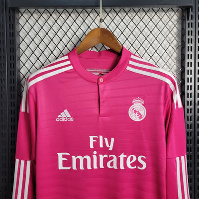 2014/15 Real Madrid Away Long Sleeve Jersey