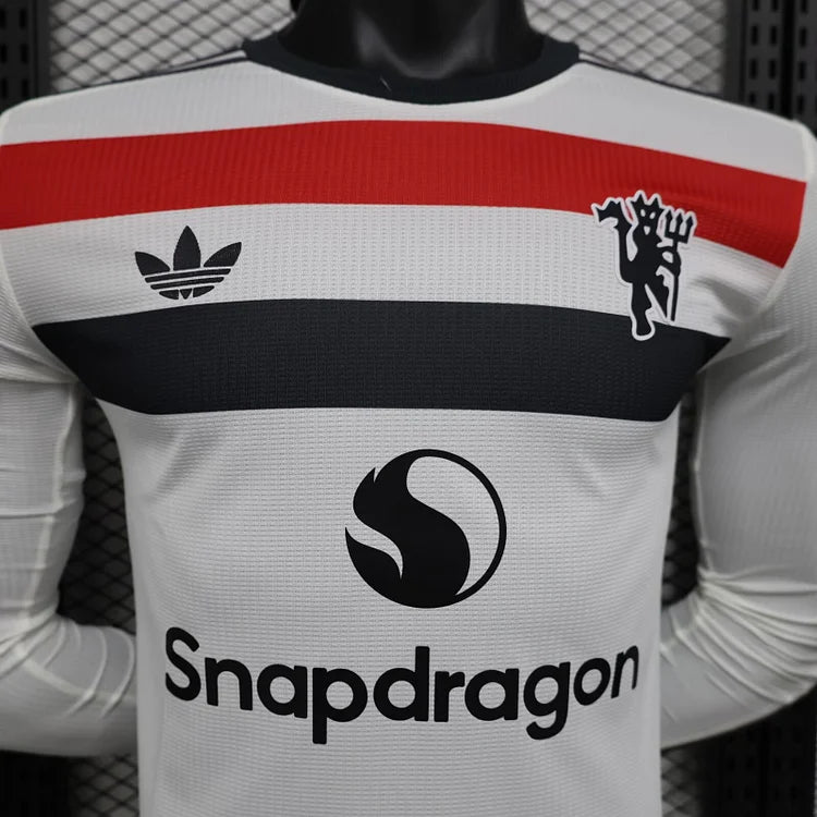 2024/2025 Manchester United Second Away Long Sleeve Player Version