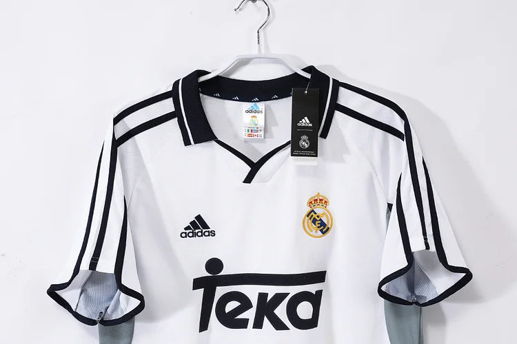 2000/01 Real Madrid home retro jersey