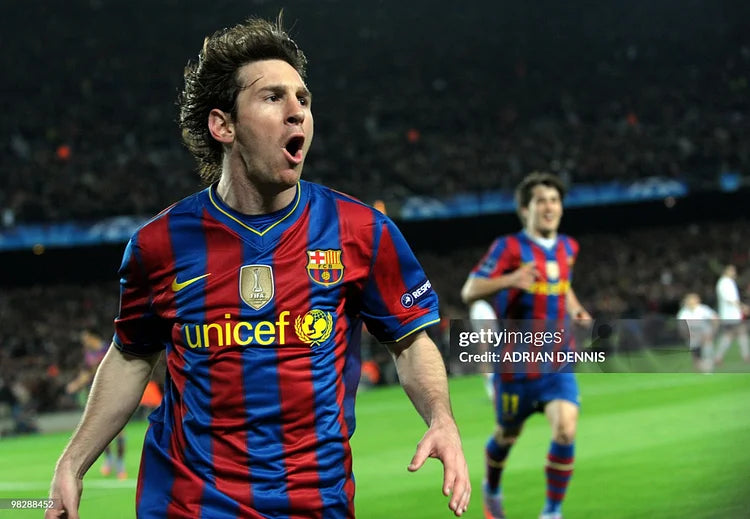 2009/10 Barcelona Home Jersey - Player Edition