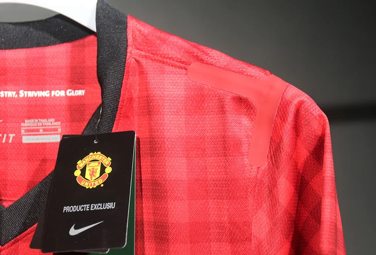 2012/13 Manchester United Home Long Sleeve Shirt - Player Edition