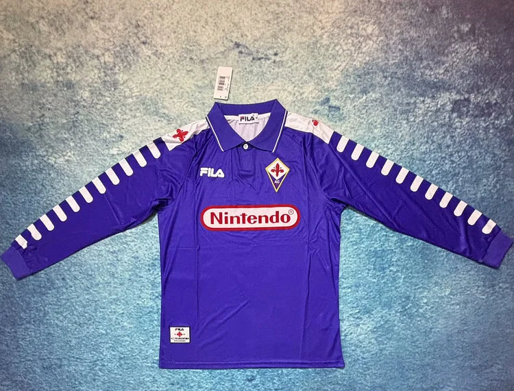1998/99 Fiorentina Home Long Sleeve Shirt