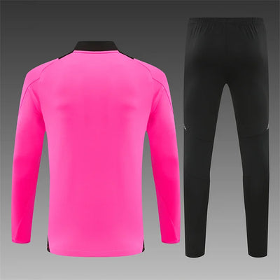 2024/25 Real Madrid Rose Red Long Sleeve Training Kit