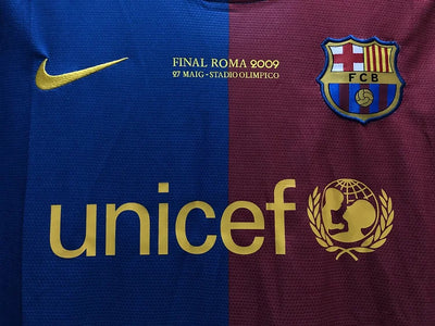 2008/09 Barcelona Home Long Sleeve Shirt - Champions League Edition