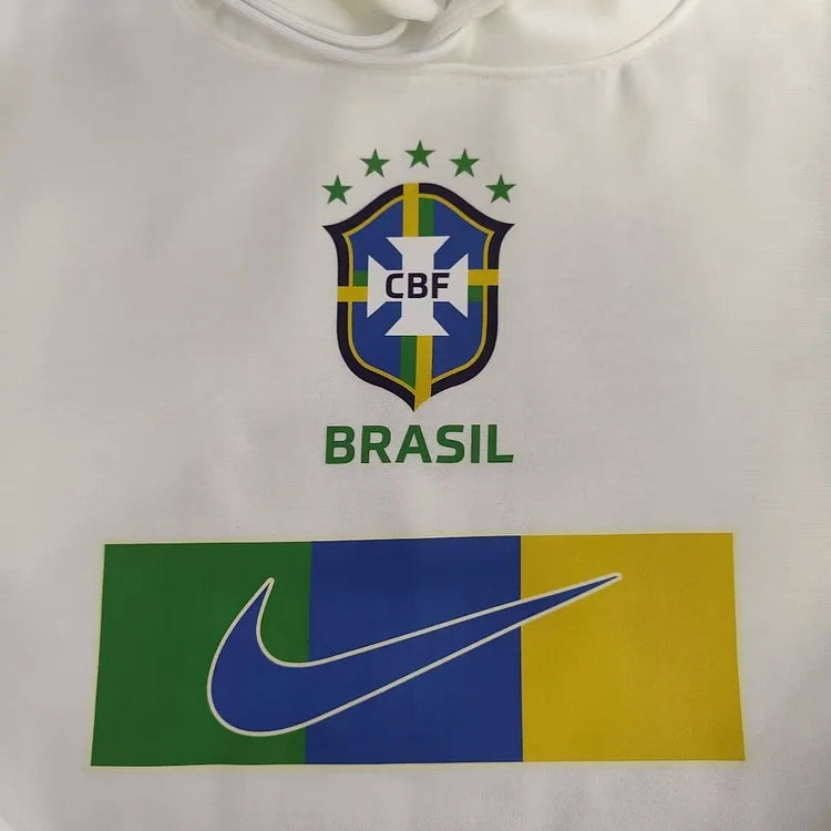 2024/25 Brazilian white casual sweater.