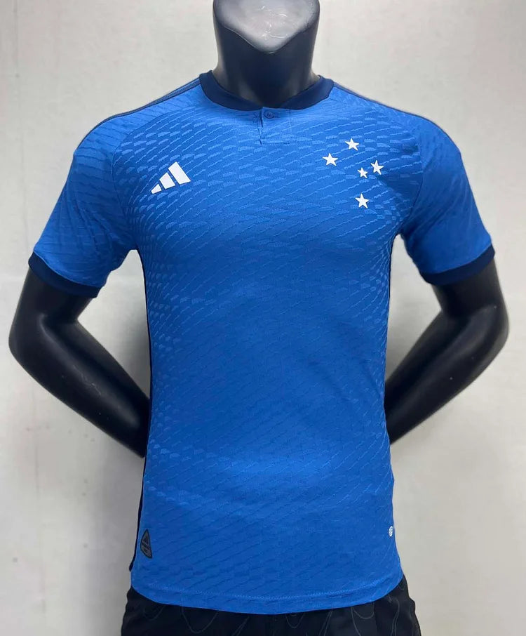 2023/2024 Player Version Cruzeiro Home Jersey