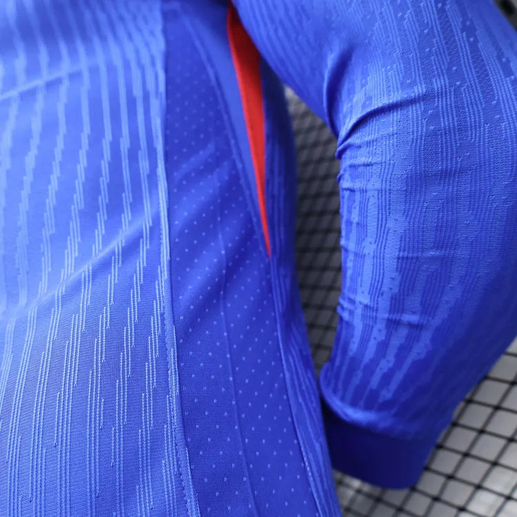 2024/25 France home player version long-sleeved jersey