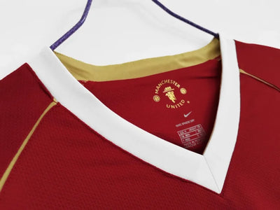 2006/07 Manchester United Home Long Sleeve Retro Jersey