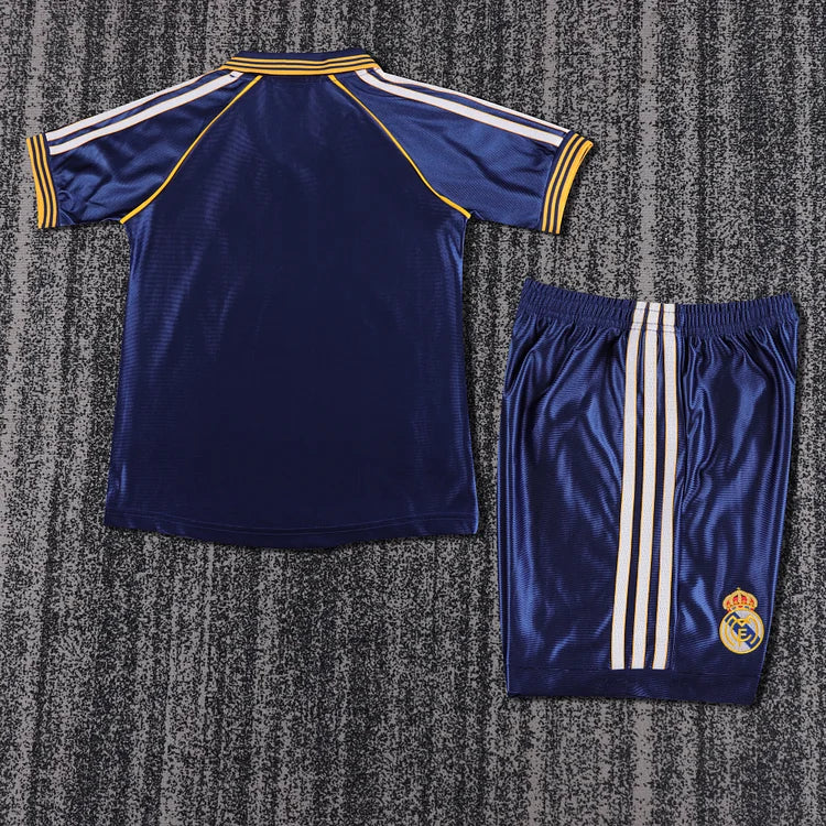 1999/00 Real Madrid Second Away Kit - Kids.
