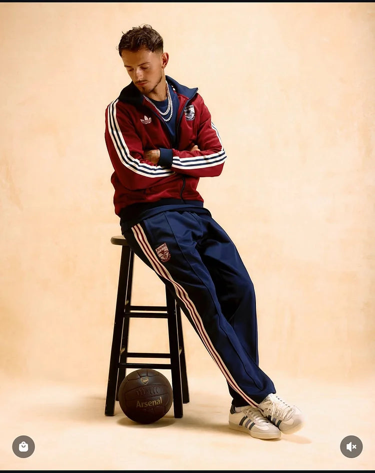 Arsenal Clover Retro Slim Jacket + Retro Pants
