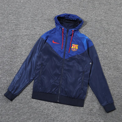 2024/25 Barcelona blue windbreaker jacket.