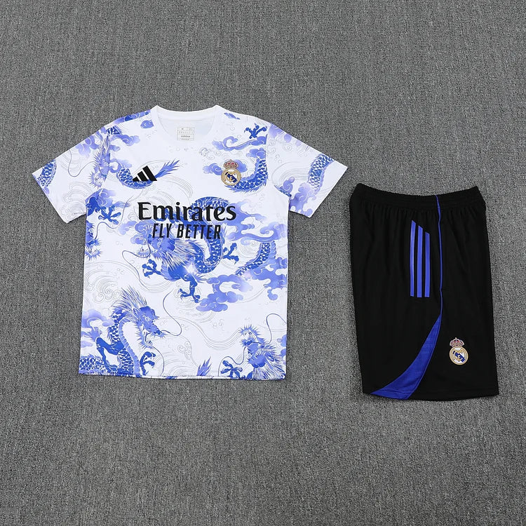 2025/2026 Real Madrid Short-Sleeved Training Suit