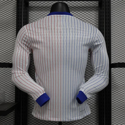 2024/25 France Away Shirt - Long Sleeve - Player Version
