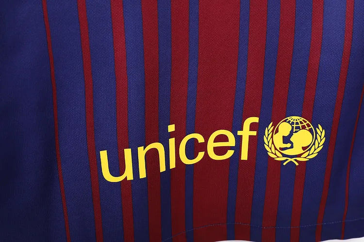 2017/18 Barcelona Home Retro Long Sleeve Shirt -