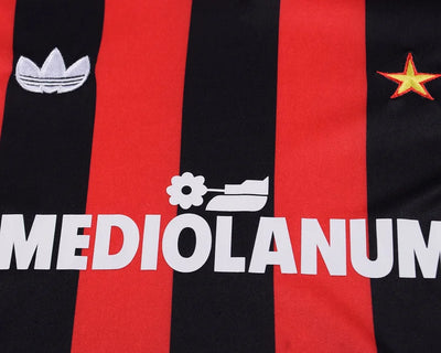 1990/91 Ac Milan Home Retro - Kids Kit