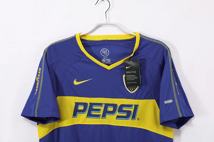 2003/04 Boca Home Retro Jersey