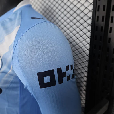 25/26 Manchester City Home Long Sleeve Player Edition