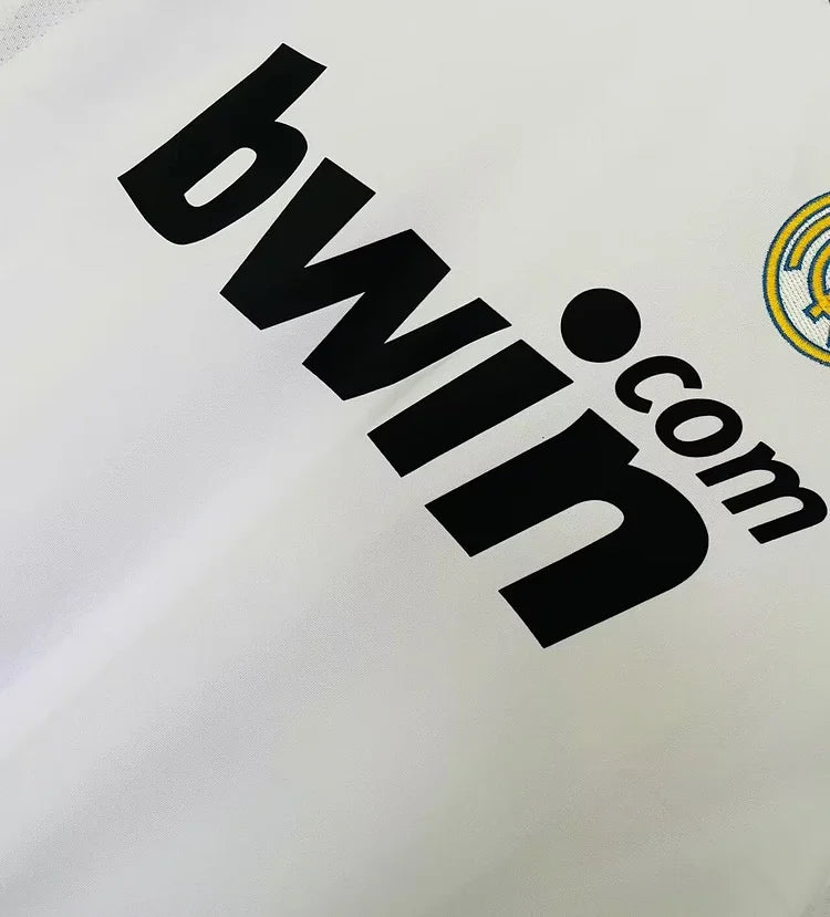 2007/08 Real Madrid Home Retro Jersey
