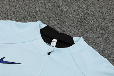 2023/24 Inter Milan half-pull training jersey light blue