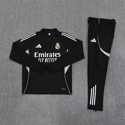 2025/2026 Real Madrid Half-Pulled Training Suit