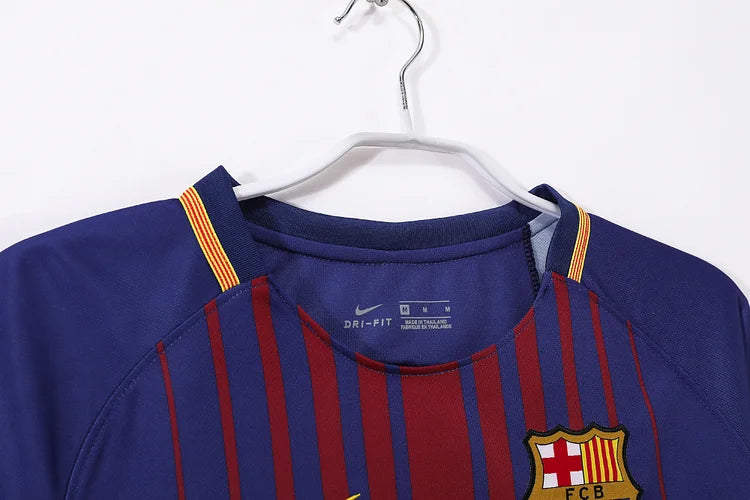 2017/18 Barcelona Home Retro Long Sleeve Shirt -