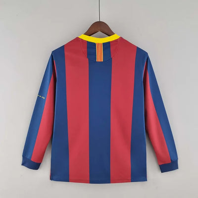 2010/11 Barcelona Home Long Sleeve Shirt -