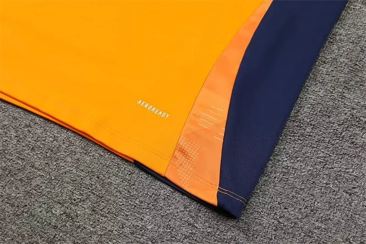 2024/25 Juventus Half Zip Training Orange Tracksuit