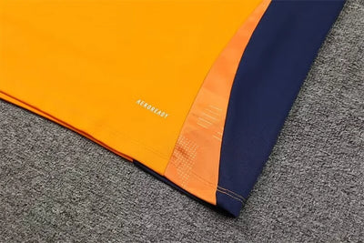 2024/25 Juventus Half Zip Training Orange Tracksuit