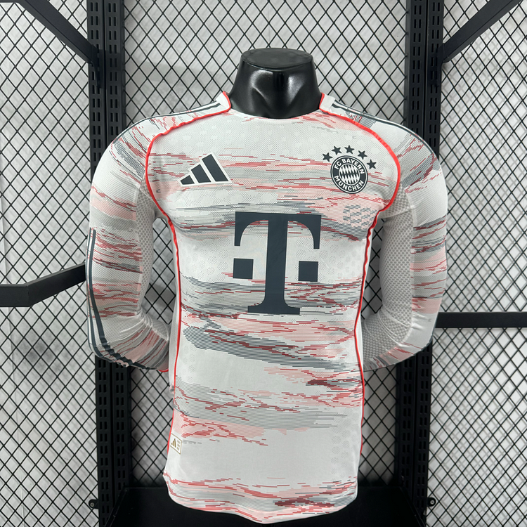 2025/2026 Bayern Away Long Sleeve Player Version