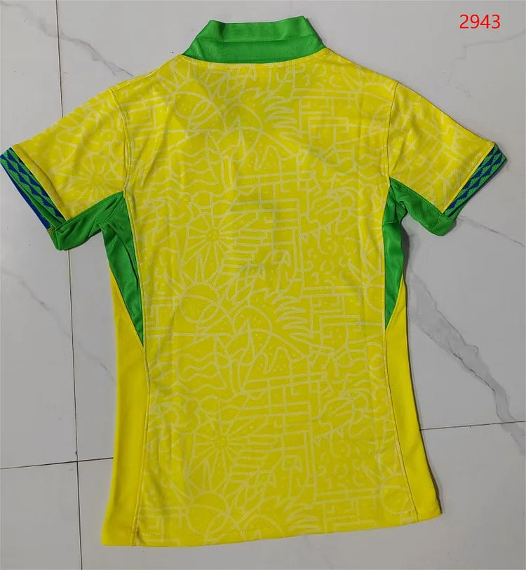 2024/25 Brazil Home Jersey. - Women'S Jersey
