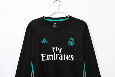 2017/18 Real Madrid Away Retro Long Sleeve Jersey