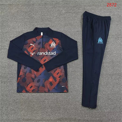 2024/25 Marseille Half-Zip Long-Sleeved Training Suit