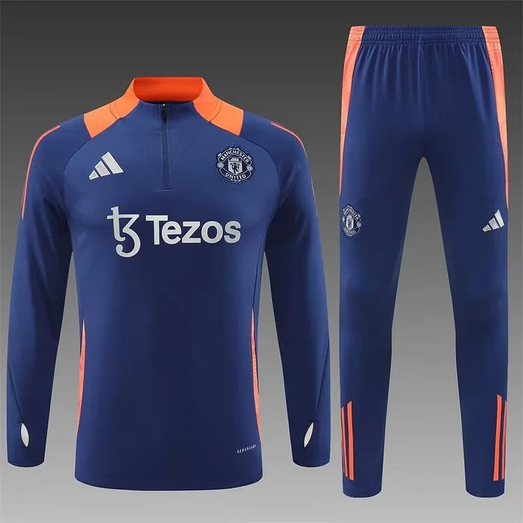 2024/25 Manchester United Half Zip Training Kit..