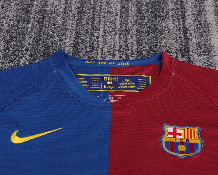 2008/09 Barcelona Home Retro League Edition - Kids Kit