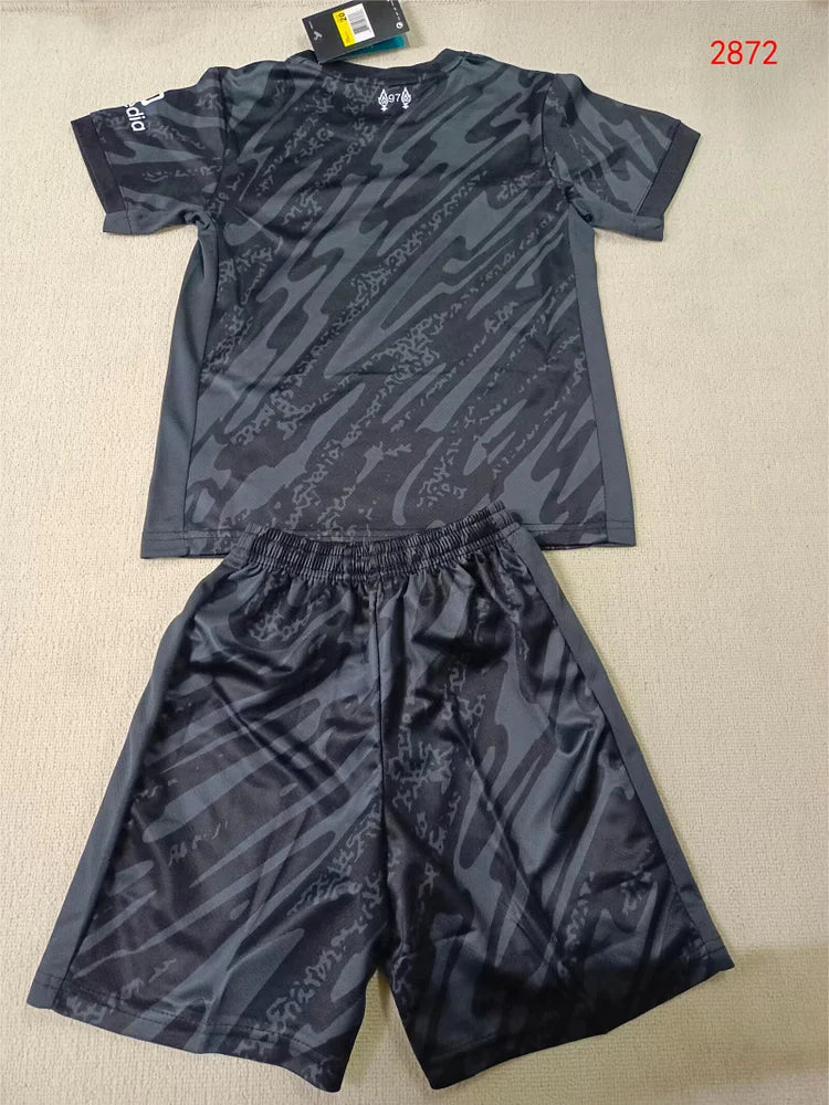 2024/25 Liverpool Children'S Black Goalkeeper Jersey