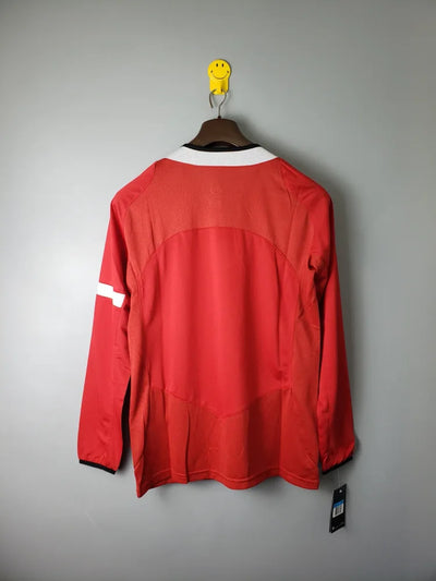 2005/06 Manchester United Red Retro Long Sleeve Shirt