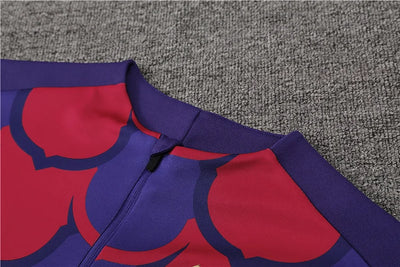 2024/25 Barcelona red and blue long sleeve training kit