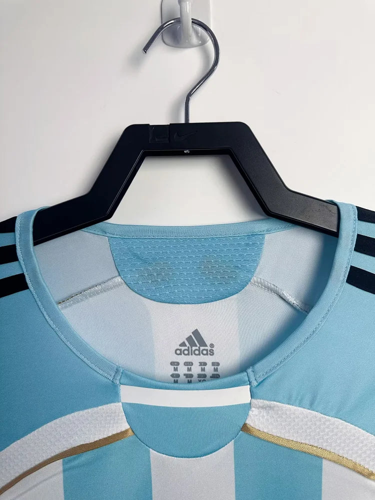 2006 Argentina Home Long Sleeve Jersey